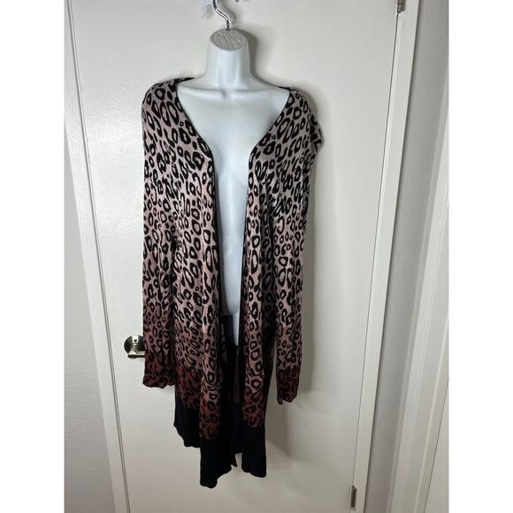 Joseph A. Women's Thin Knit Long Open Cardigan Sweater ~ Size 3X - Picture 1 of 6